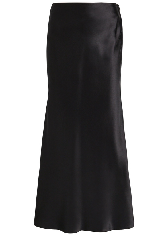 Photo: Gabriela Hearst Frei Silk Skirt Black