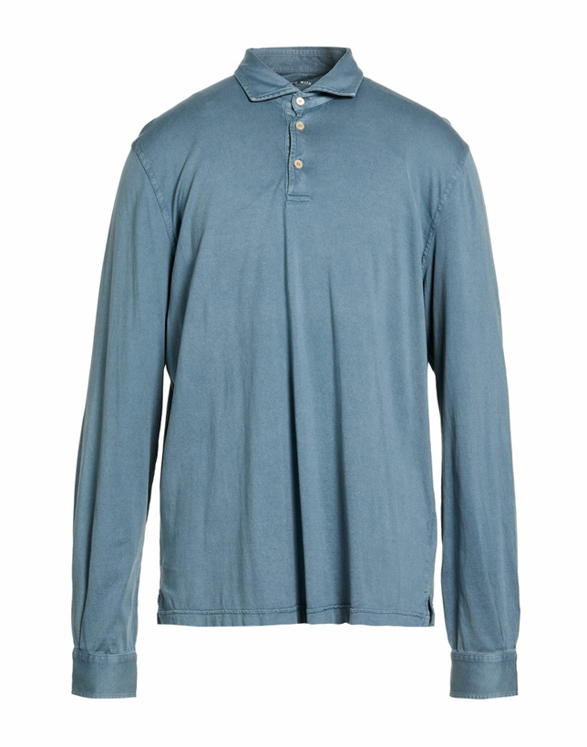 Photo: Fedeli Mens Polo shirt Slate in Blue