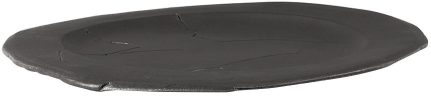 Yellow Nose Studio Black We Reflect Dinner Plate