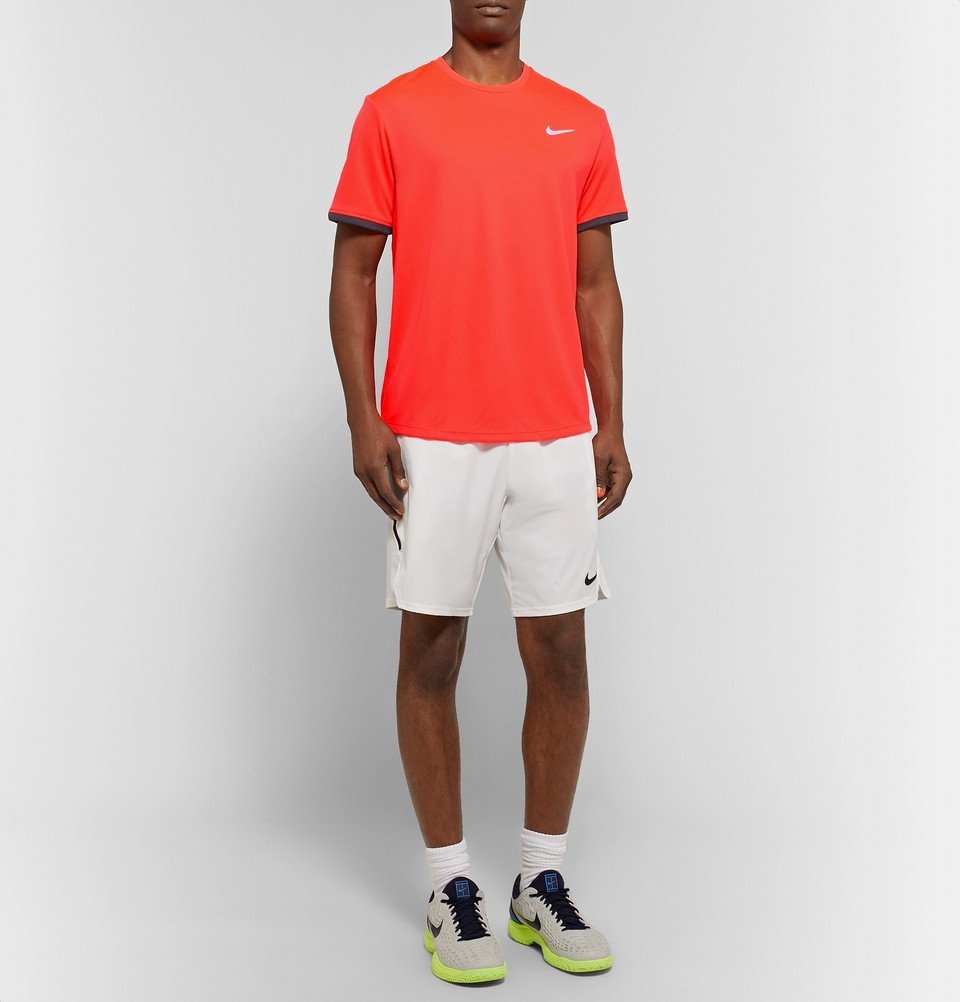 Nike Tennis - NikeCourt Dri-FIT Tennis T-Shirt - Men - Red Nike Tennis