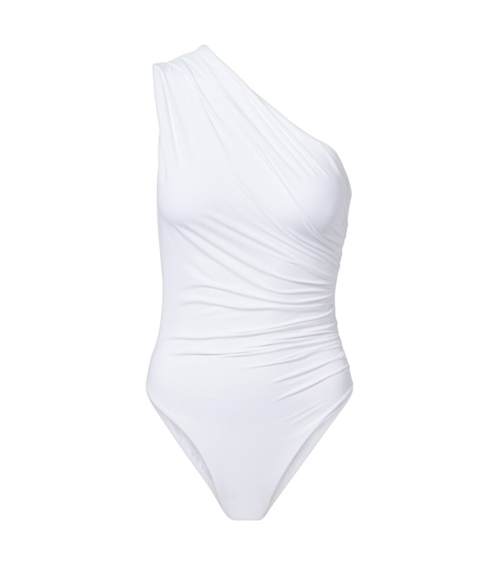 Photo: Melissa Odabash Arizona one-shoulder swimsuit