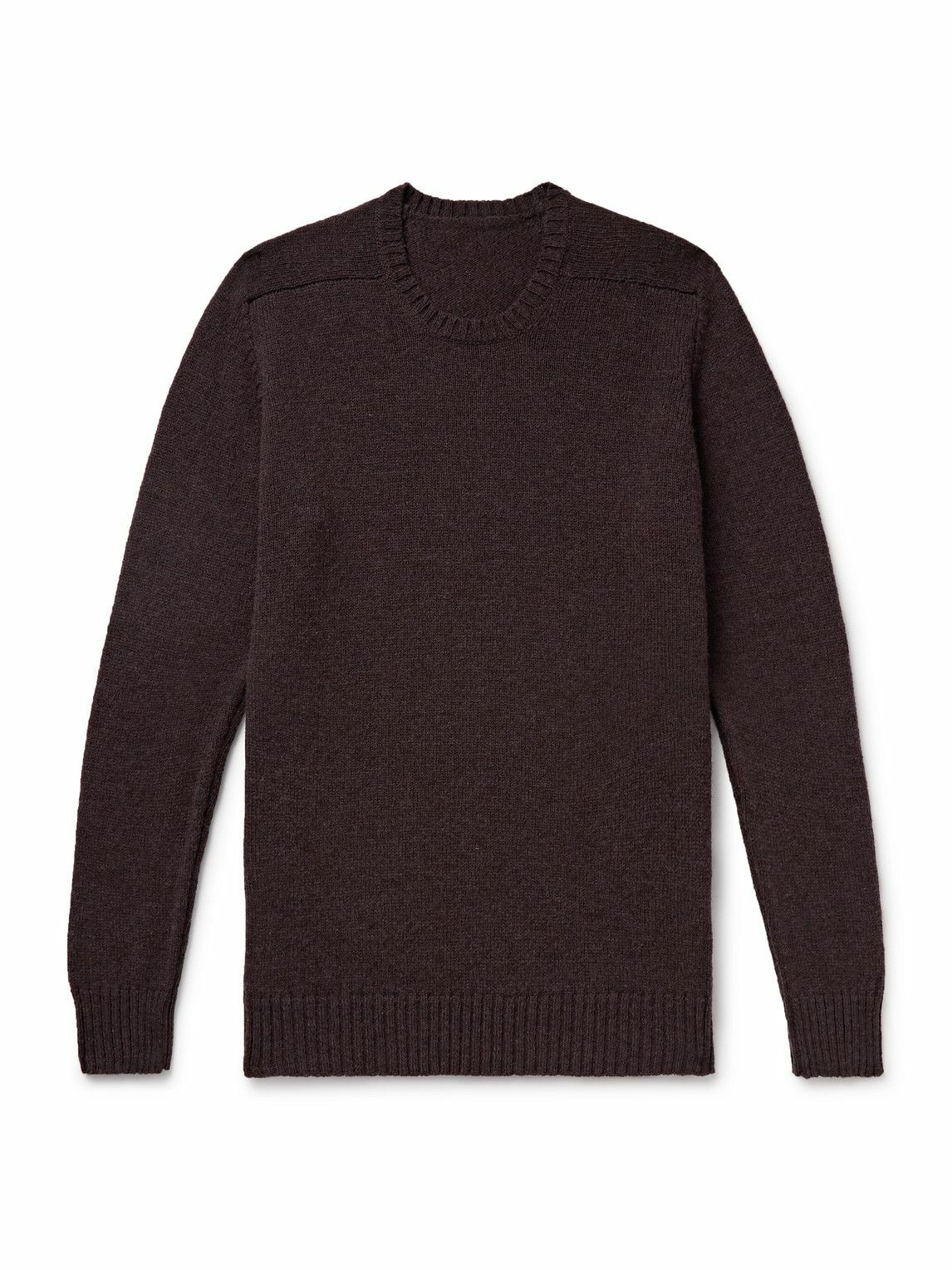 Anderson & Sheppard - Shetland Wool Sweater - Brown