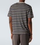 Wales Bonner Song striped wool and cotton T-shirt