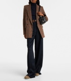 Max Mara Baker cashmere combat boots