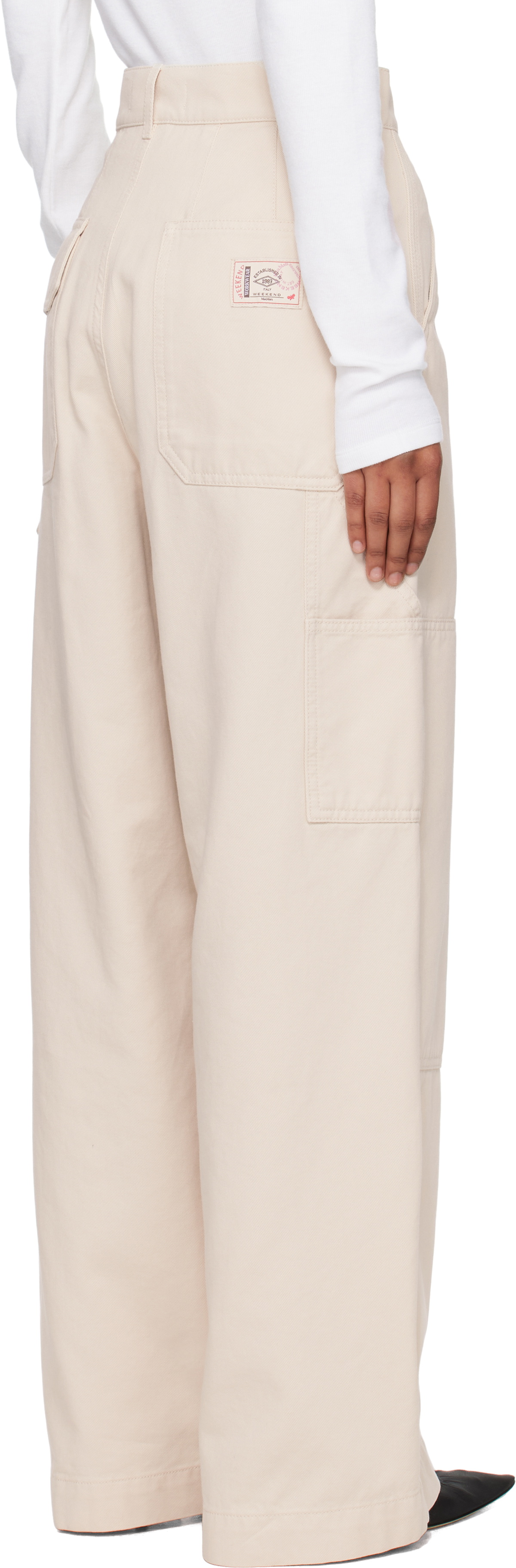 Weekend Max Mara Off-White Caronte Jeans