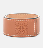 Loewe - Anagram leather snap bracelet