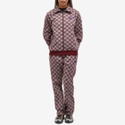 Needles Poly Jacquard Track Pant in Heart