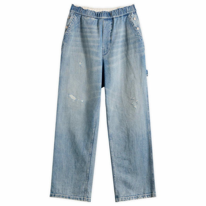 Photo: MM6 Maison Margiela Women's Oversized Jeans in Blue