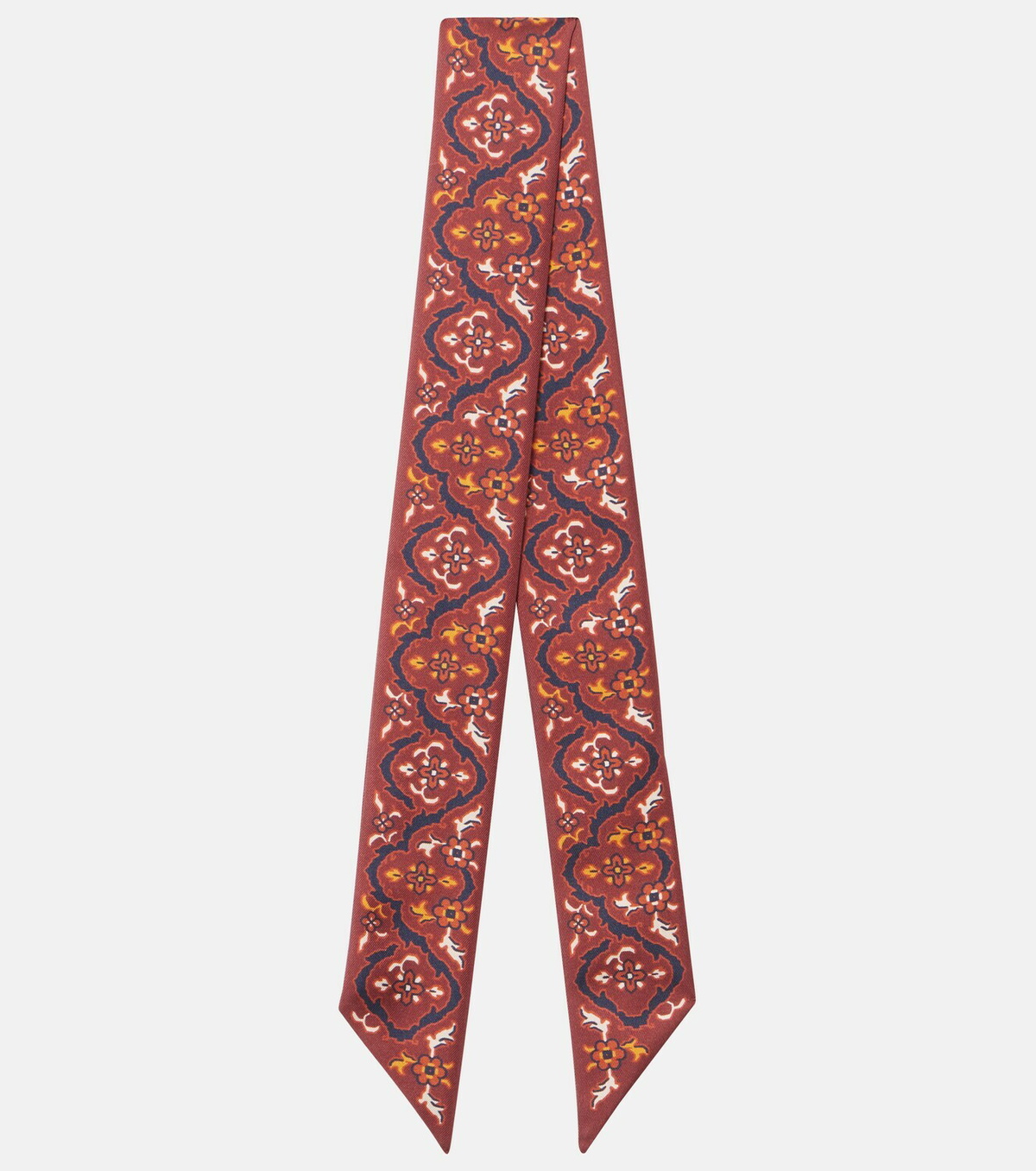 Loro Piana Printed silk scarf