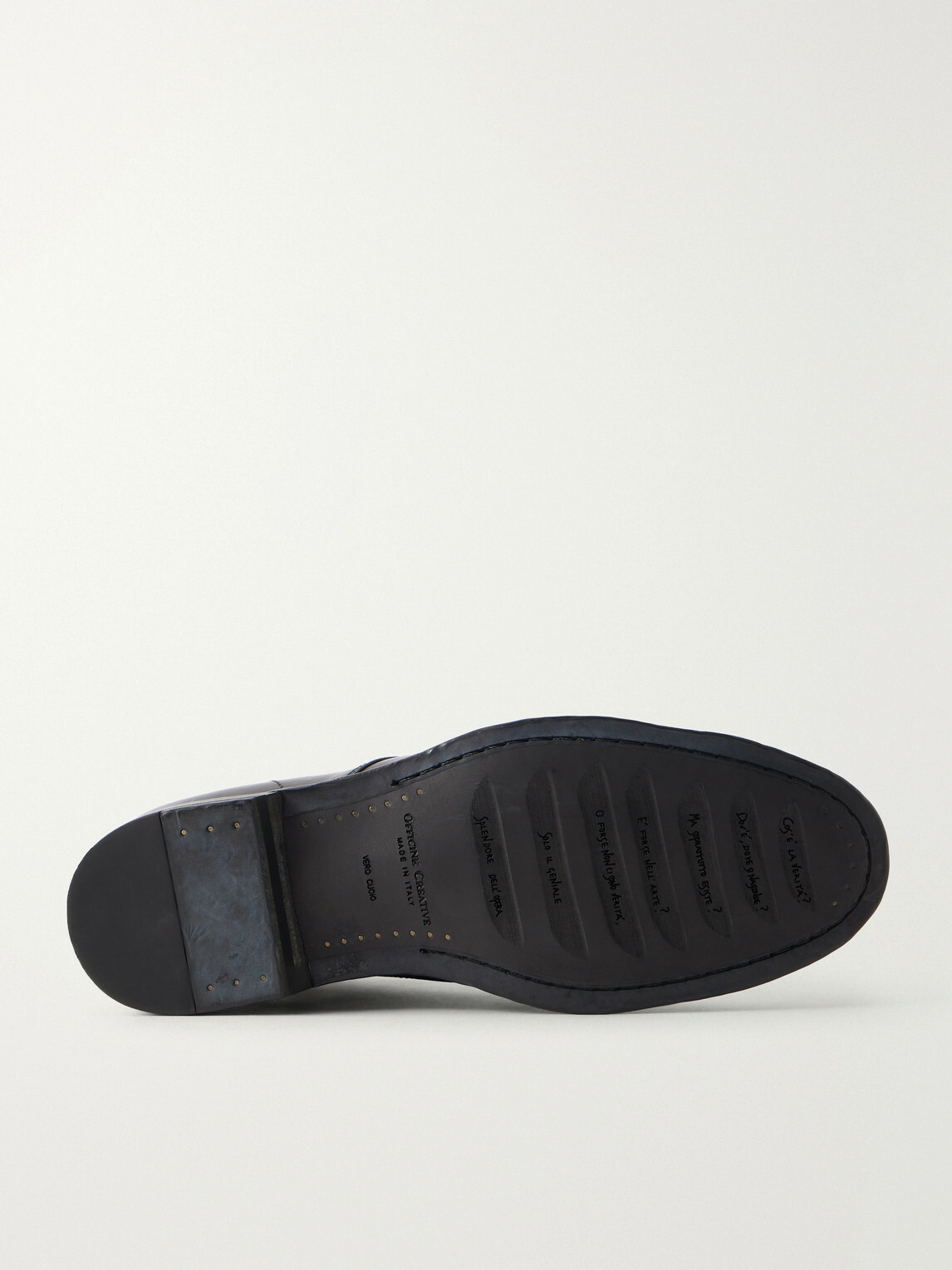 Officine Creative - Sound 013 Leather Lace-Up Boots - Black