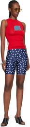 Jean Paul Gaultier Navy 'The Polka-Dot' Shorts