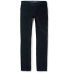 BRIONI - Meribel Slim-Fit Cotton-Corduroy Trousers - Blue