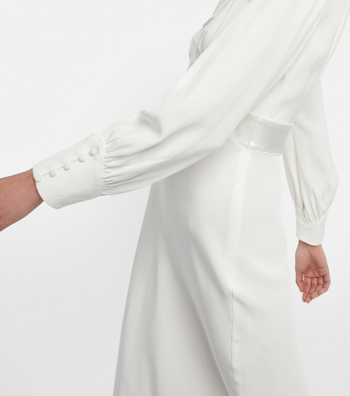 Rixo〈リキソー〉Bridal Jodie silk midi dress Rixo Bridal Jodie silk midi dress Rixo