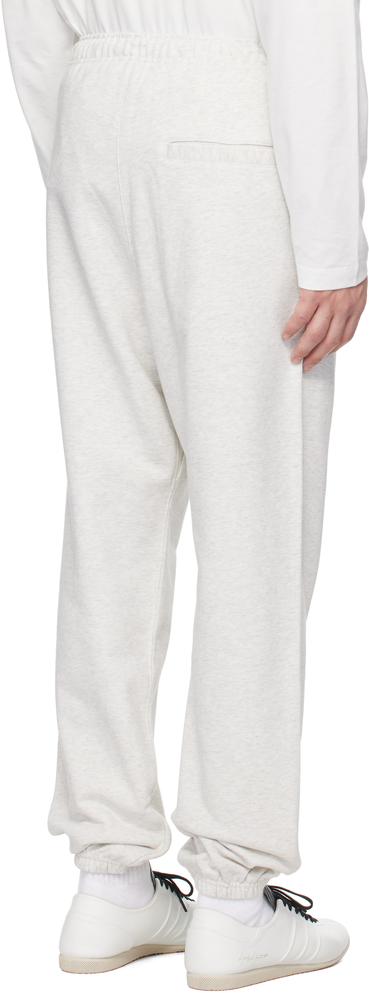 Y-3 Gray French Terry Sweatpants