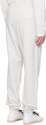 Y-3 Gray French Terry Sweatpants