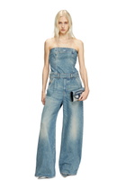 Diesel Denim strapless jumpsuit - Jumpsuits Womens in Blue