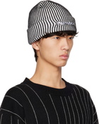 Palmes Black Stripe Beanie