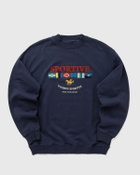 Goodies Sportive LEGACY FLAGS CREWNECK Blue Mens Sweatshirt