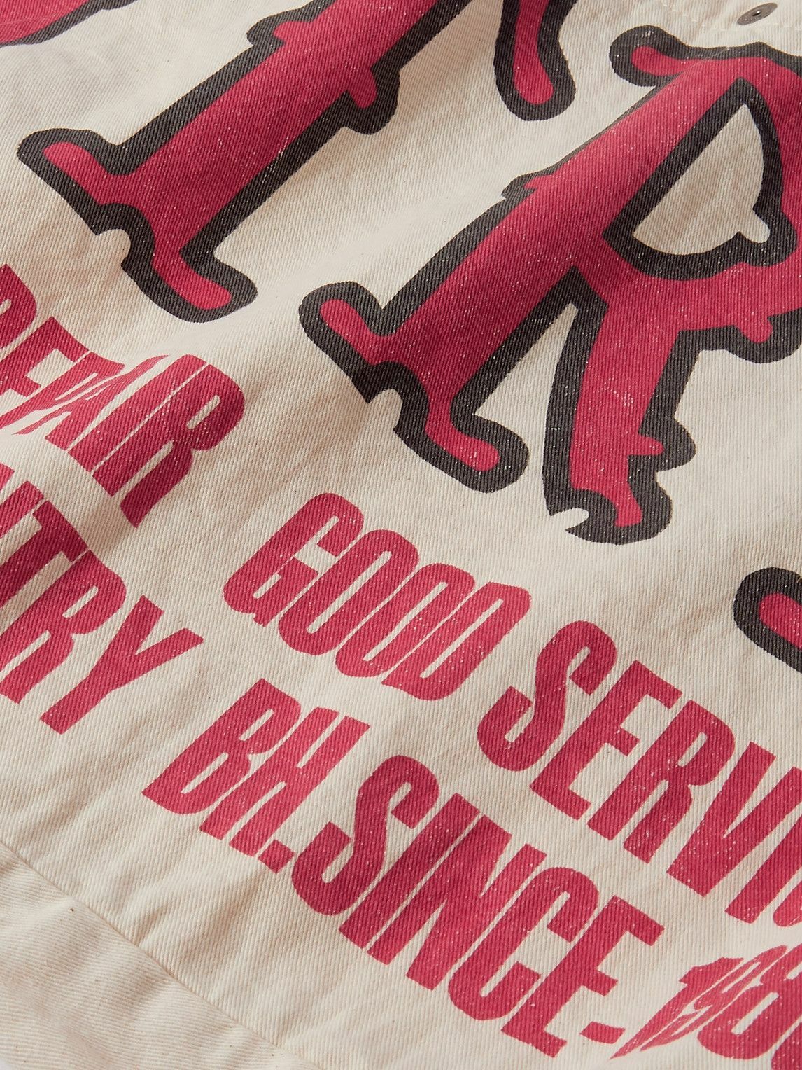 KAPITAL - Kountry Factory Printed Cotton-Twill Tote Bag