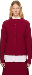 Birrot Red Lay2 Cardigan