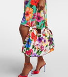 Dolce&Gabbana Medium floral satin tote bag