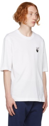 Off-White White Bubble Arrow Skate T-Shirt