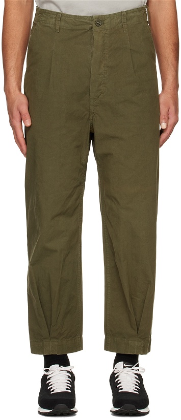 Photo: APPLIED ART FORMS Green DM1-1 Cargo Pants