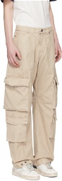 Golden Goose Beige Pocket Cargo Pants