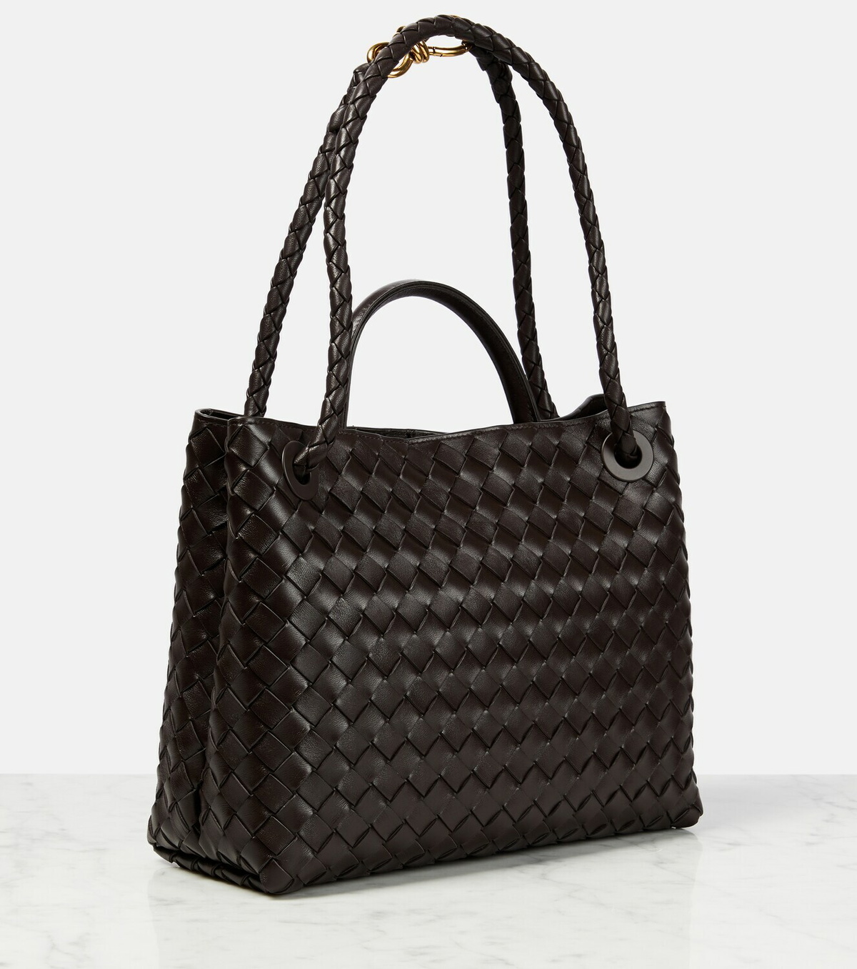 Bottega Veneta Andiamo Medium leather tote bag
