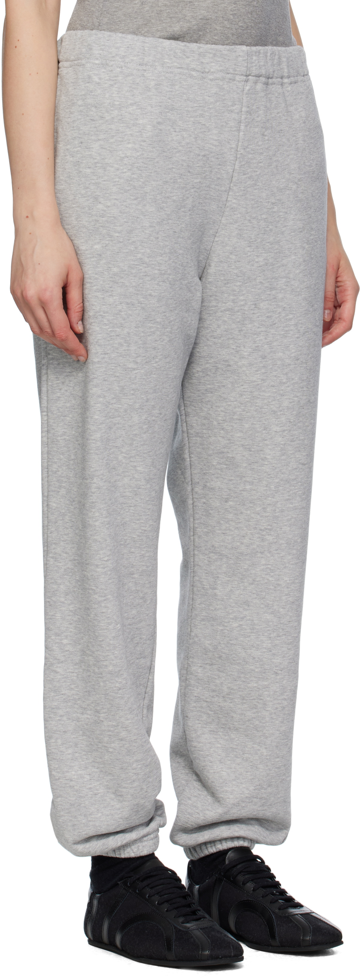 MM6 Maison Margiela Gray Logo Sweatpants