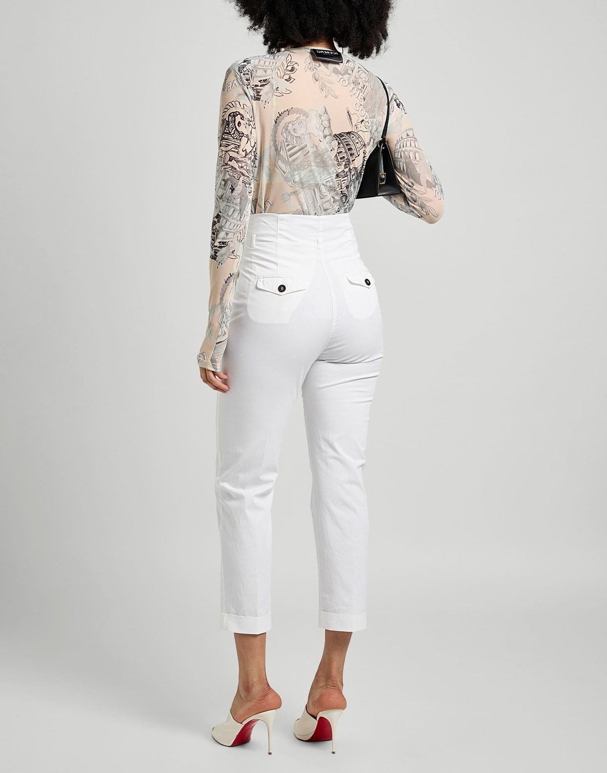 Peserico Womens Pants in White