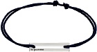 Le Gramme Navy 'Le 1.7g' Bracelet