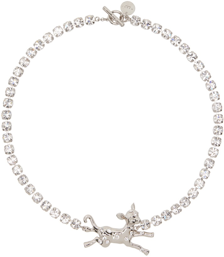 Photo: Marni Silver Deer Charm Necklace