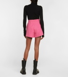Patou Wool and cashmere shorts