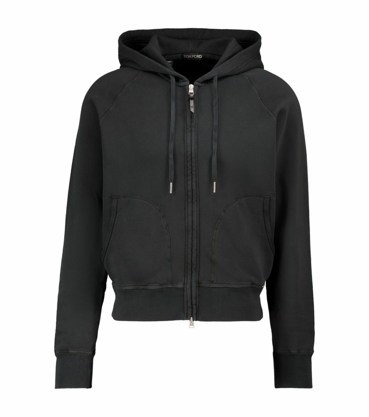 Photo: Tom Ford - Zipped hooded sweatshirt