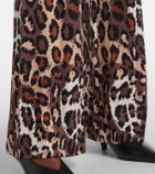 Diane von Furstenberg Michele leopard-print jumpsuit