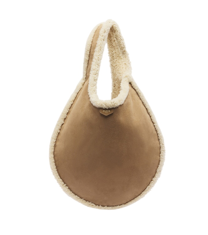 Photo: Alaïa One Piece shearling-lined suede shoulder bag
