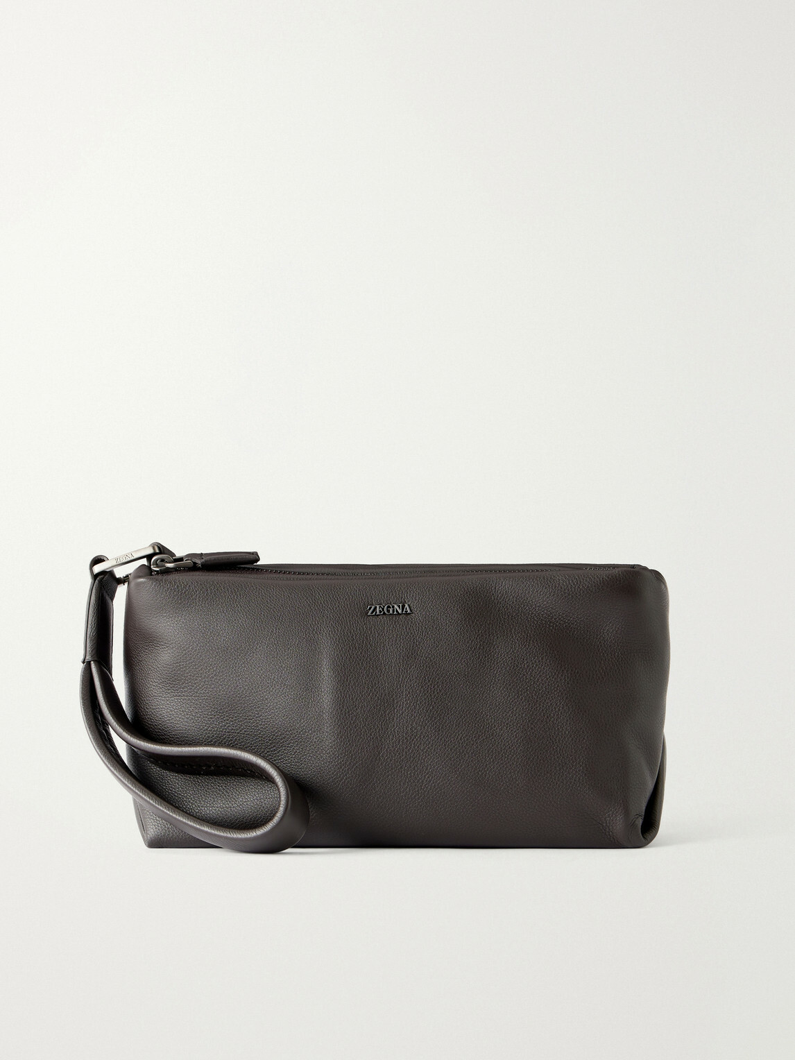Zegna - Secondskin Softy Leather Wash Bag
