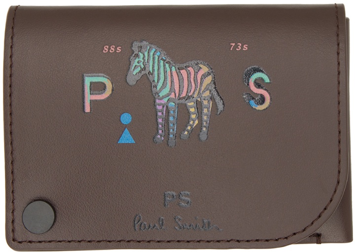 Photo: PS by Paul Smith Brown Pivot Card Holder