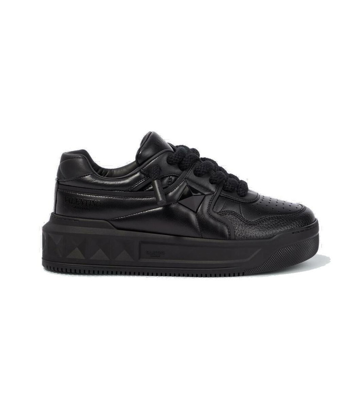 Photo: Valentino Garavani One Stud XL leather sneakers