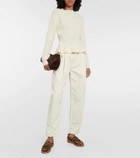 Golden Goose Jerry animal-print leather moccasin