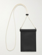 Maison Margiela - Logo-Embossed PVC Pouch with Lanyard