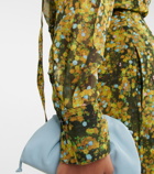 Victoria Beckham - Floral semi-sheer shirt dress