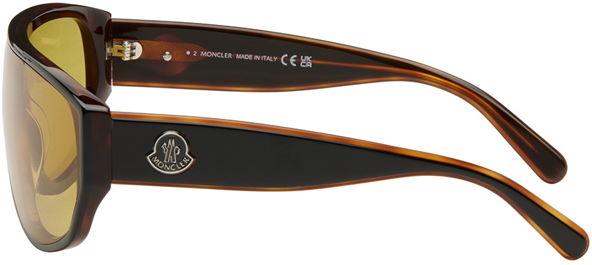 Moncler Tortoiseshell Tronn Sunglasses Moncler display picture 2