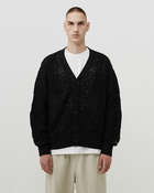 Daily Paper Natari Cardigan Black - Mens - Zippers & Cardigans