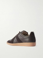 Maison Margiela - Replica Leather and Suede Sneakers - Brown