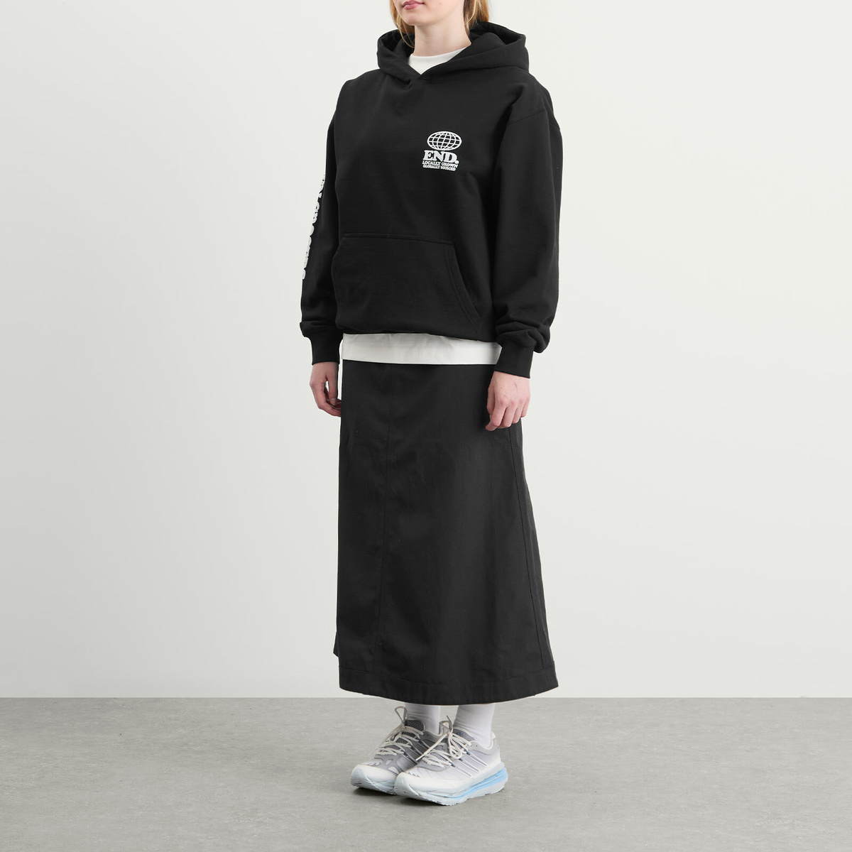 END. Locally Grown Hoodie in Black
