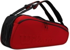 Wilson Red Clash V2 Super Tour 6-Pack Tennis Racket Bag