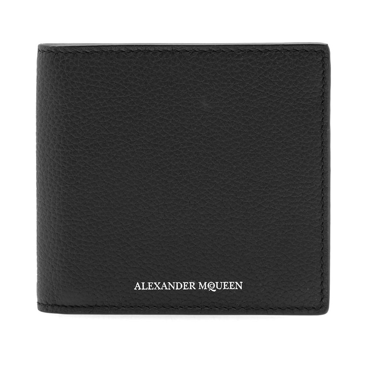 Photo: Alexander McQueen Grain Leather Billfold Wallet