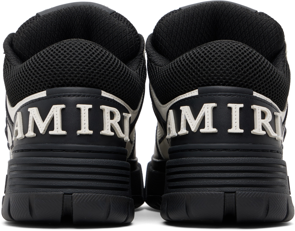 AMIRI White & Black MA Patch MA-1 Sneakers